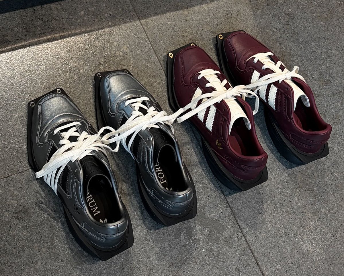 fullress's tweet photo. adidas Originals W FORUM CUBISM SQ “Silver/Burgundy” (アディダス オリジナルス フォーラム キュビズム “シルバー/バーガンディ”)が、2026年 発売予定！

https://t.co/pHI26XRCPL https://t.co/PXGJ6P1msS