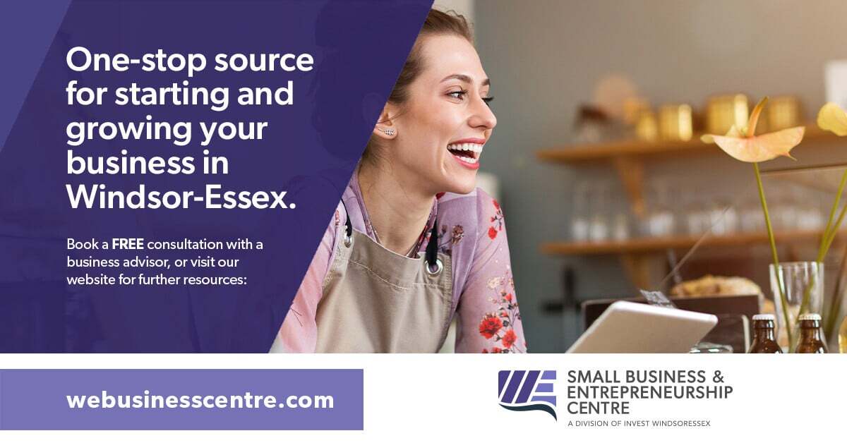 WEsmallbusiness's tweet photo. Looking for business guidance? We're offering complimentary one-on-one, in-person consultations for #entrepreneurs in the Town of @EssexON. Meet with #SBEC Business Advisor, Wayne Sankarlal for support and expert advice. 
 
🗓️Schedule an appointment: https://t.co/lYo62lNEHY https://t.co/0aNWb3t5FL