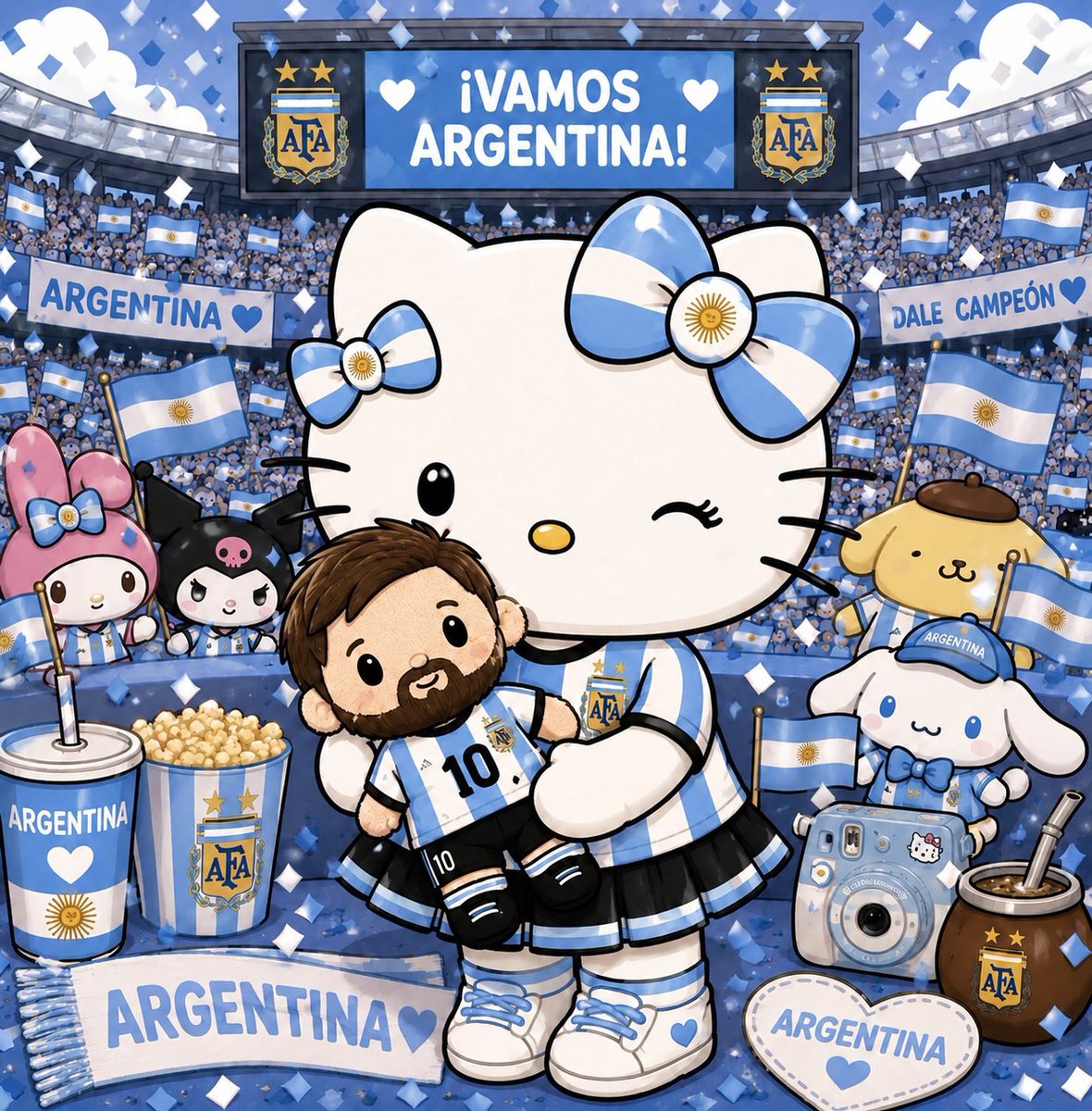 HelloKittyy753's tweet photo. I Vamos Argentina 🇦🇷 https://t.co/wUlM0pIkVe
