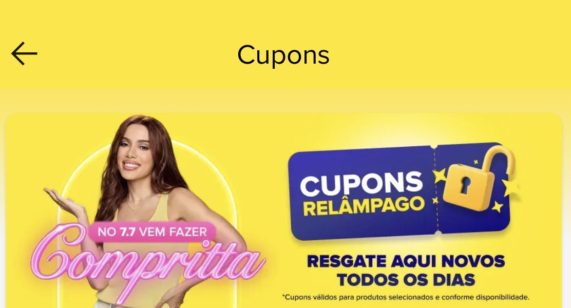 melhoresachadin's tweet photo. 🆘| Cupom Mercado Livre

•  20% Off compras acima de R$ 49 limite de R$ 60
🎟️Cupom: VALEOFERTA 

• 15% Off compras acima de R$ 199 limite de R$ 200
🎟️Cupom: MELITURBO

• 15% Off no site em compras acima de R$79 limitado a R$50
🎟️Cupom: COMPRITTA15

•12% Off no site em compras acima de R$79
🎟️Cupom: DENNISDJ12

💖 https://t.co/Mb12Dr18Xj
────୨ৎ────
📍Use o link do grupo ❤️