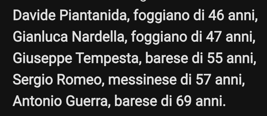 GufoPuso's tweet photo. Le spiette russe, nomi e cognomi.

Gli spioni invece sono Gavino Raoul Piras, 59 anni da Sassari.
Vincenzo Di Pasquale, 59 anni di Matera.

5 stelle, novax, 5g e tutto il resto lo aggiungo io. https://t.co/x48ww0DhBQ