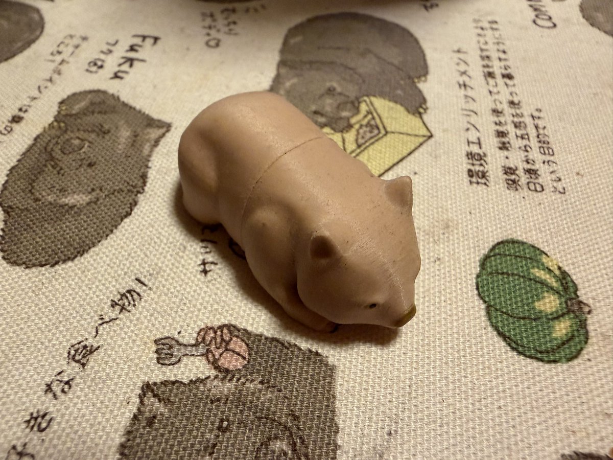 okanoriki's tweet photo. リクちゃんが
ぺったんってなると
@studio_otomaru さんの
マグネットウォンバットと
同じになります！笑
かわいい！ https://t.co/FVBTrOmEJZ