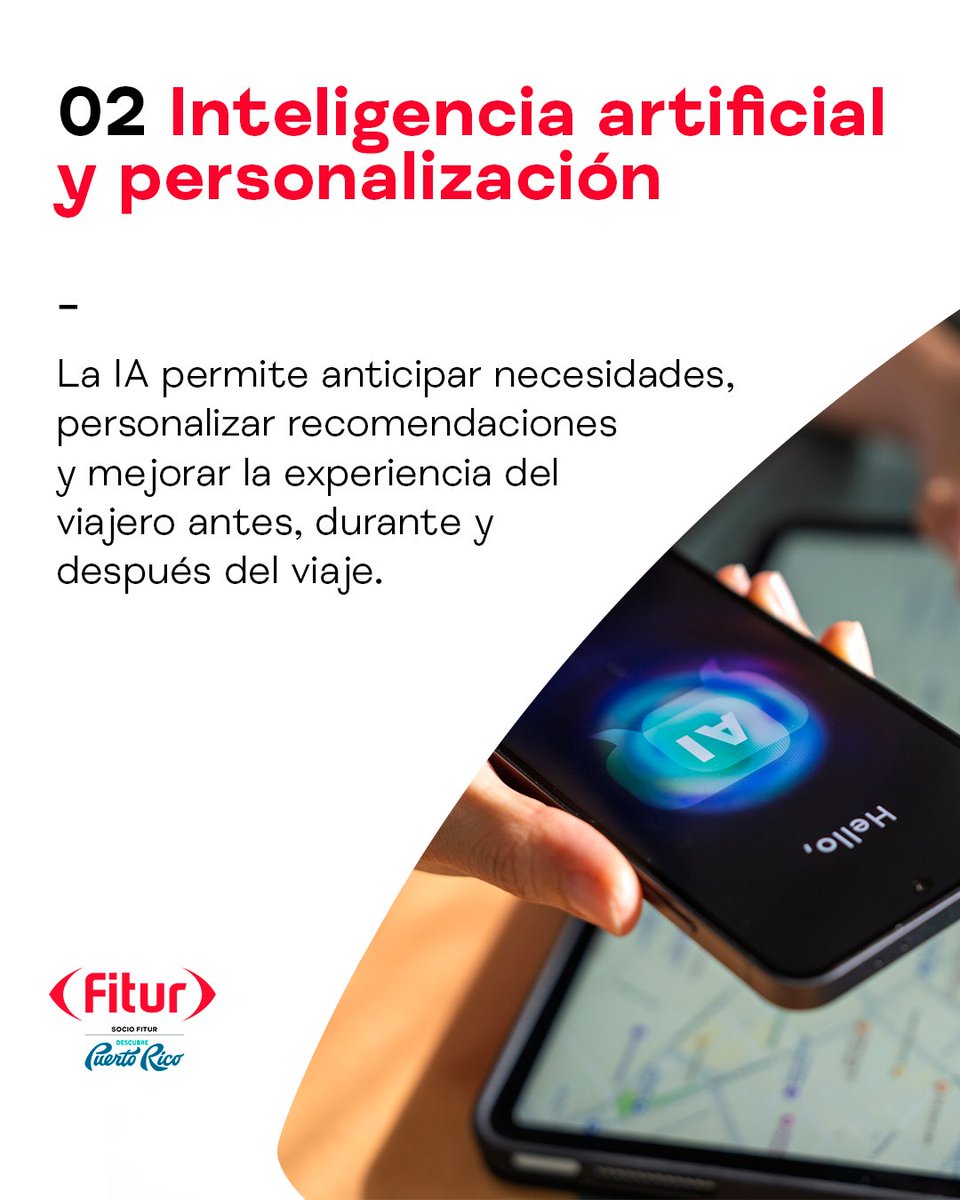 fitur_madrid's tweet photo. 🌍 El turismo del futuro ya está aquí. 

Sostenibilidad, inteligencia artificial y nuevos hábitos de viaje están transformando la industria.
 
¿Cuál de estas tendencias tendrá un mayor impacto en los próximos años?
 
#FITUR https://t.co/9pescxxScs