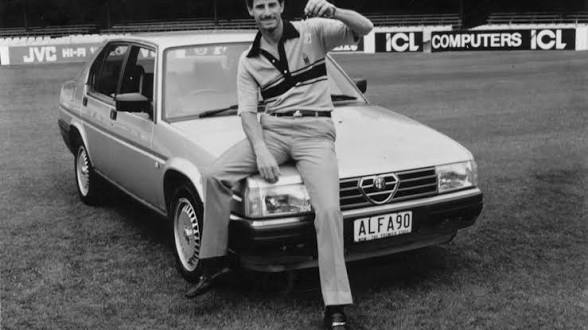 WSCupCricket's tweet photo. #TrophyTuesday An Alfa isn't a Datsun Insult though https://t.co/bMR7S29UMb