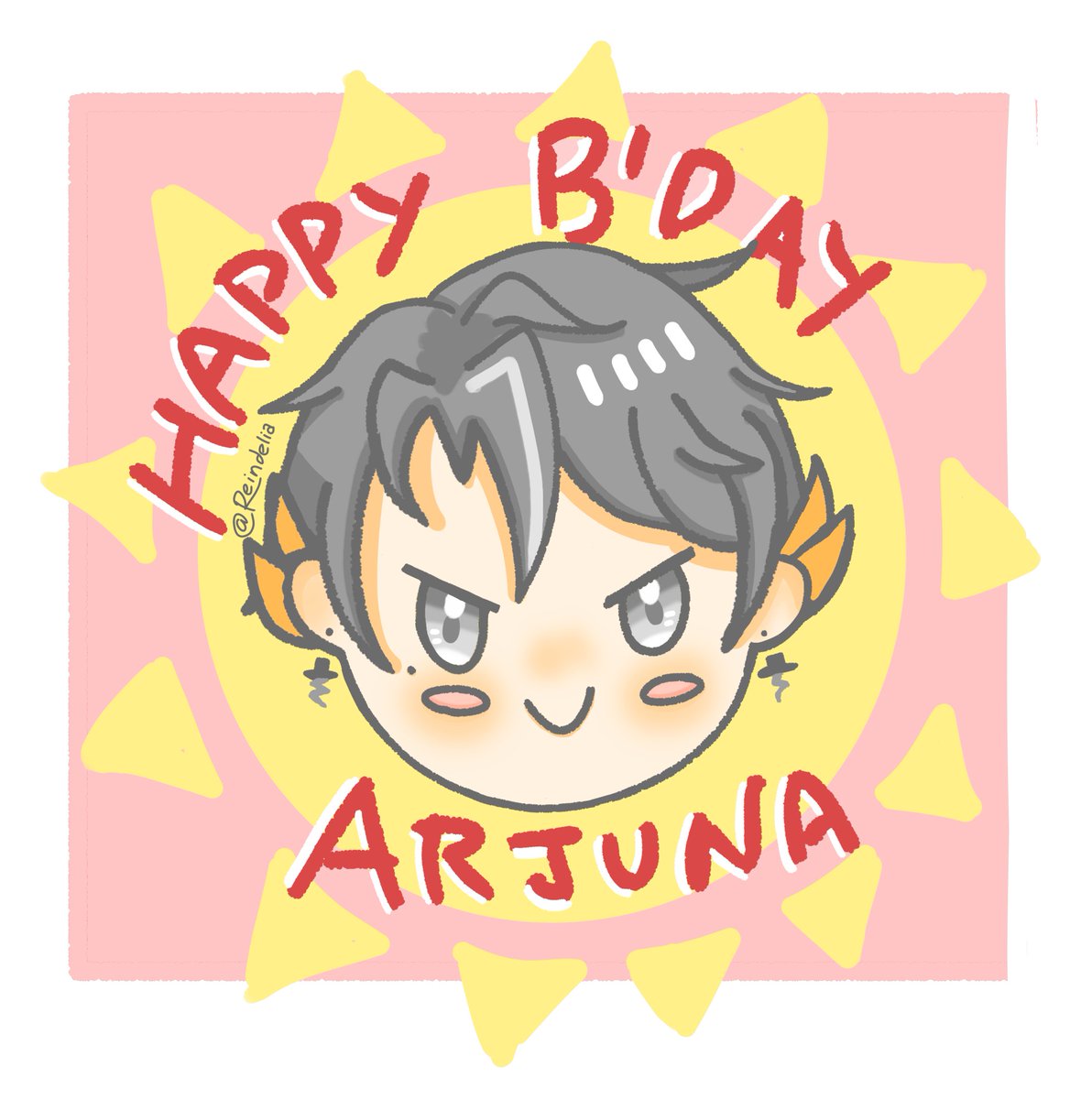 Reindelia's tweet photo. Selamat ulang tahun untuk Arjuna Arkana. Semoga segala yang direncanakan untuk pandavva dapat dilancarkan ya ladder!

Tetap menjadi mentari bagi kita semua ya~

#ArtJuna #ArkanaDays https://t.co/N2JWgsNou7