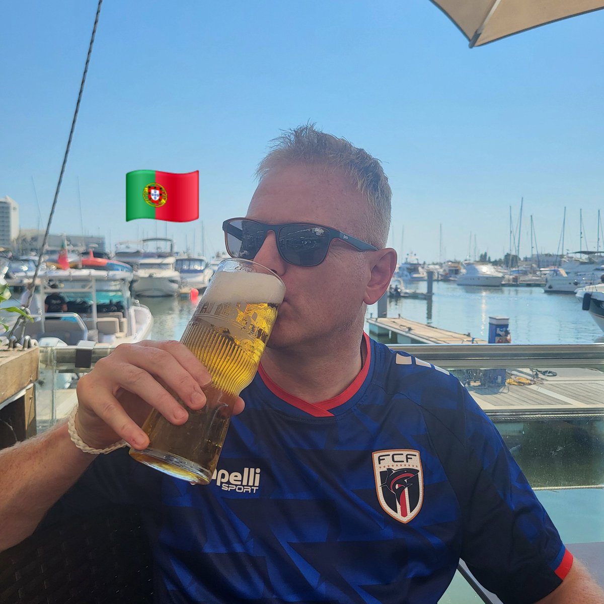 QuareSwally's tweet photo. World Cup country drinks mission continues with no. 28 🇵🇹 being a bit easy as I'm in Portugal 😎 Take your pick from micro breweries Barona, Nortada and Musa or macros Super Bock, Cristal and Sagres. https://t.co/FvOgH6Zq7U