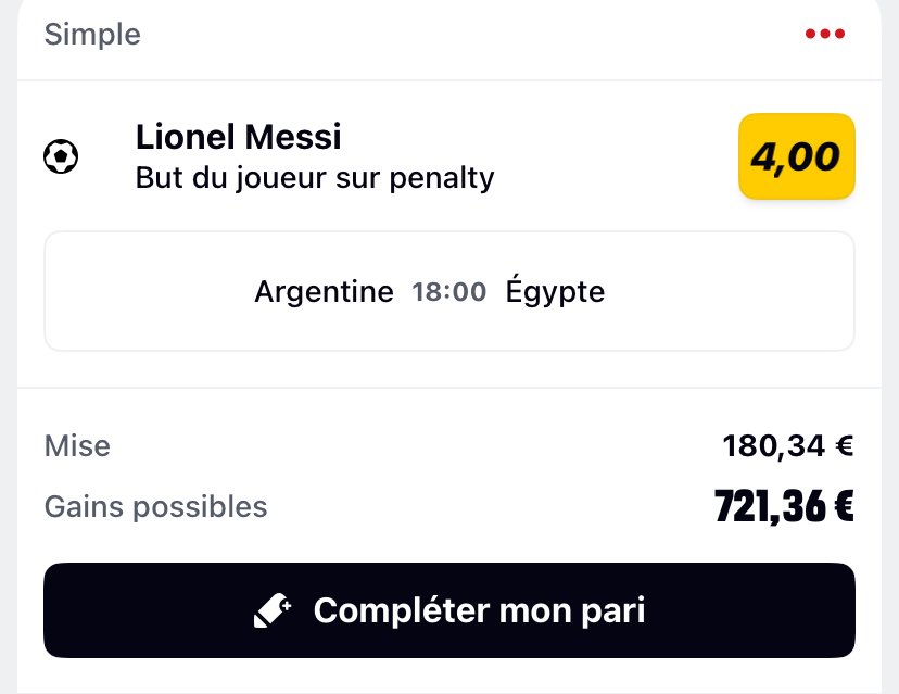 VictorStrand75's tweet photo. @LePuckeur Les égyptiens ont un jeu agressif + pression de pas passer, Messi sur Penalty est le meilleur des choix https://t.co/AWyv4BeqQm