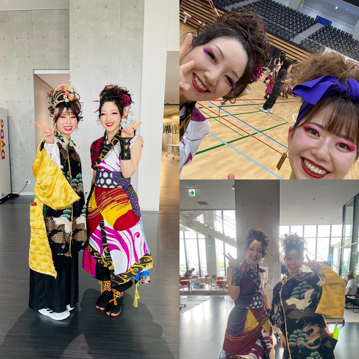 AHello5am1's tweet photo. 2026.7.5 つがる市YOSAKOIフェスティバル
今年も参加出来ました✨️
室内演舞でしたが、踊り終わると汗が滝のように流れてました💦
やっとお話出来た方もいて、嬉しかったです🥰️
課題はまだまだありますが、次のイベントに向けて頑張ります！💪
#つがる市YOSAKOIフェスティバル #夢源郷 https://t.co/3SRpxy7fxy