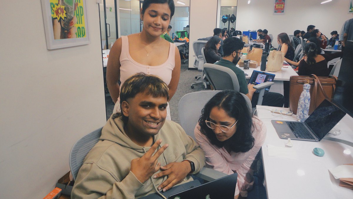 shailavi2's tweet photo. Reporting live from @justswishin’s hq🫡 https://t.co/bIJlh1lLkw
