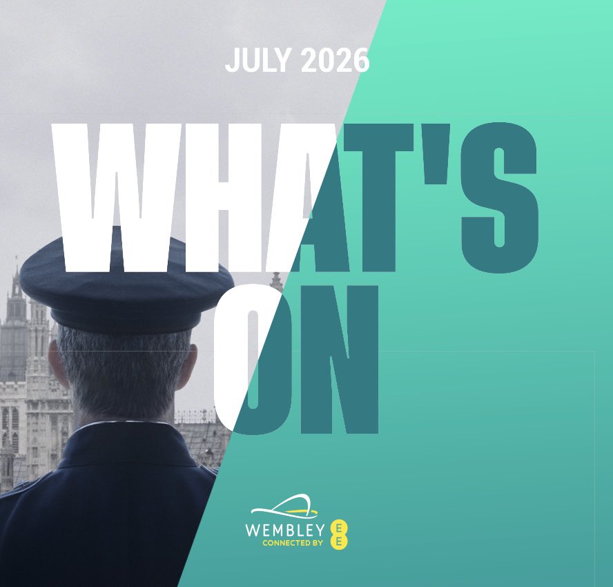 wembleystadium's tweet photo. Upcoming in July at Wembley Stadium 🎶 https://t.co/ZEQwcInszX