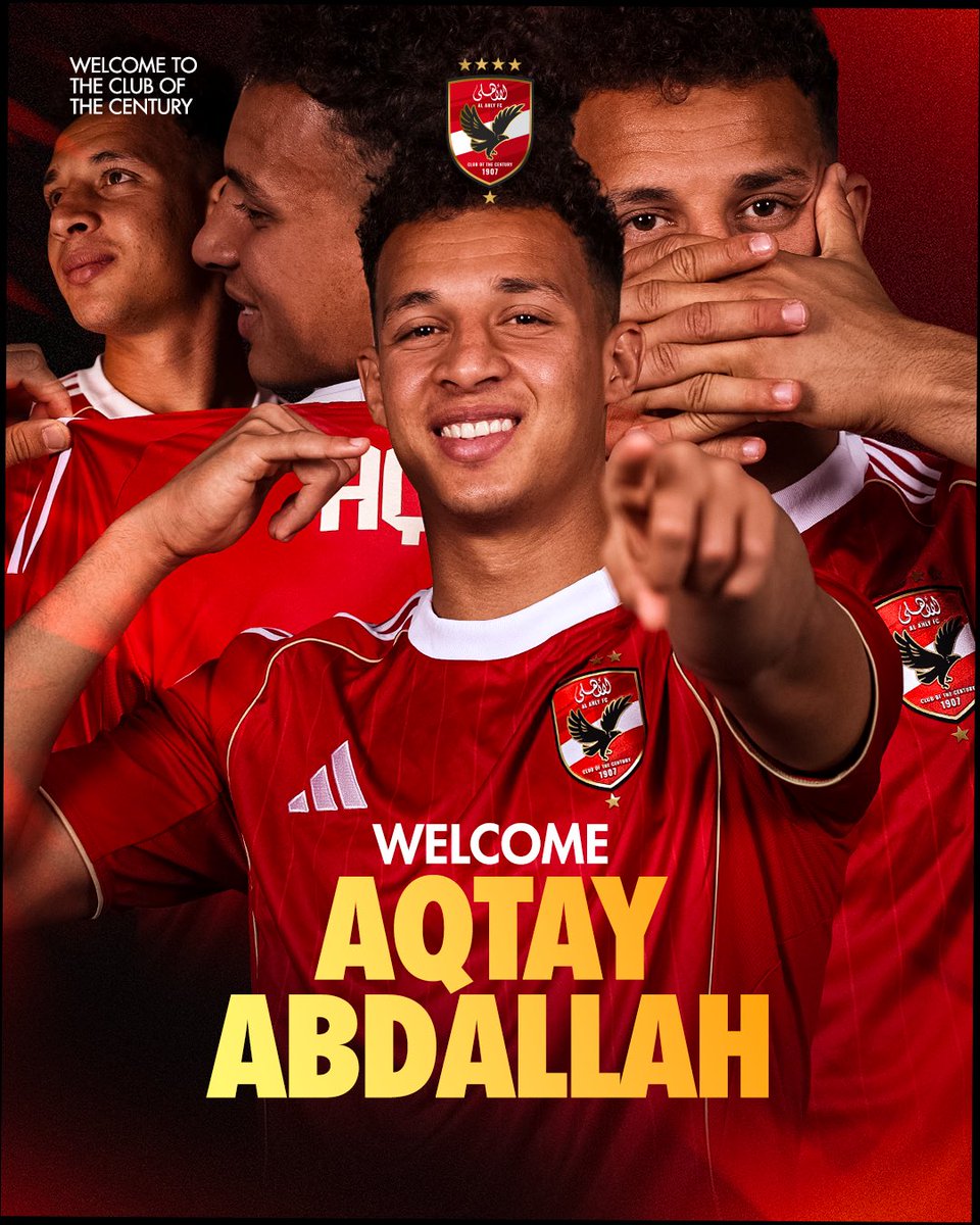 AlAhly's tweet photo. من التتش تبدأ الحكاية.. أقطاي عبدالله في نادي القرن 🦅💪 https://t.co/KtjWgiTiVR
