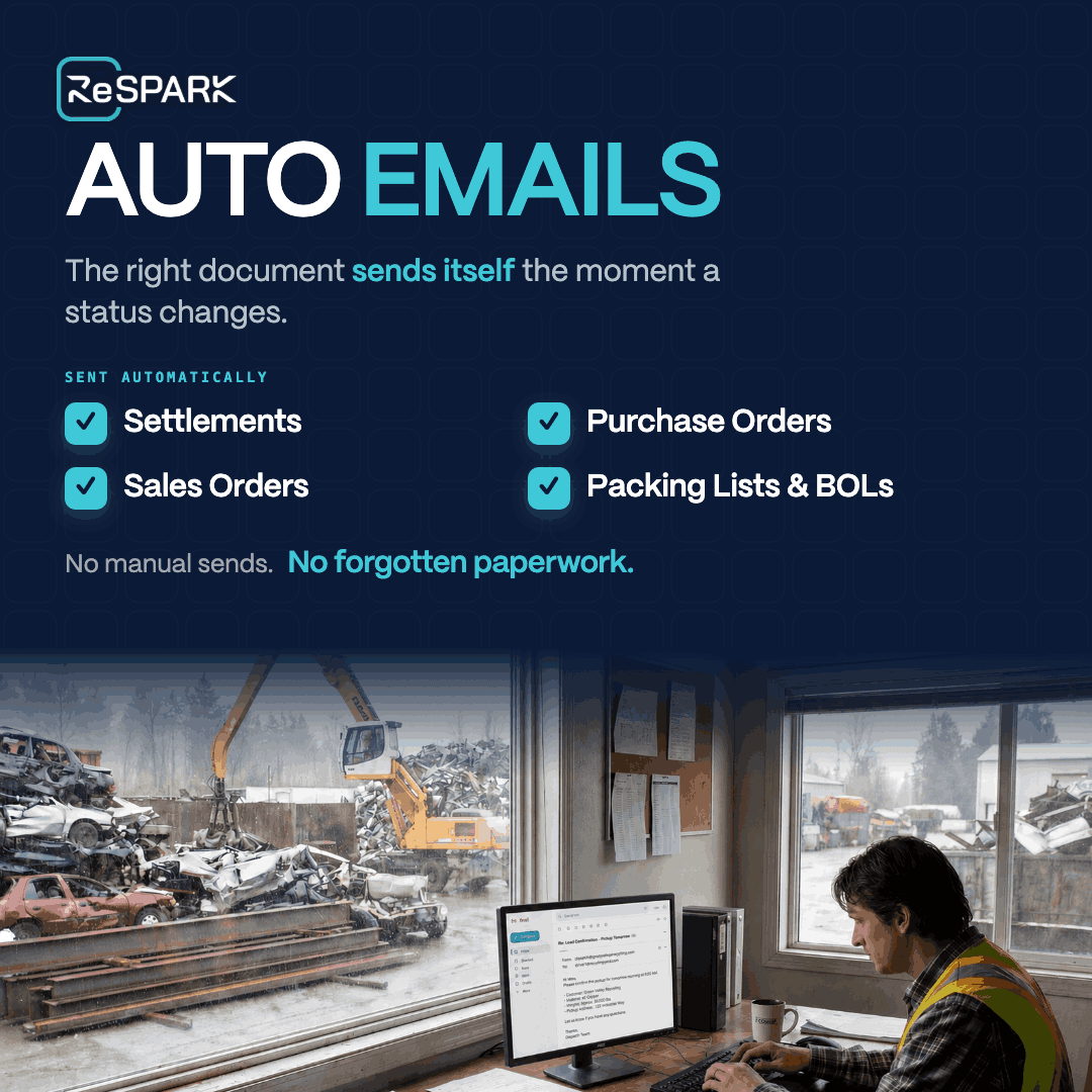 respark_sw's tweet photo. Your team has enough to think about—sending emails manually shouldn't be one of them. With Automatic Email Triggers in ReSpark, documents are sent automatically based on the status changes you choose.

👉 See it in action: https://t.co/9eIlsTafJG https://t.co/TxZbiAZ6zB
