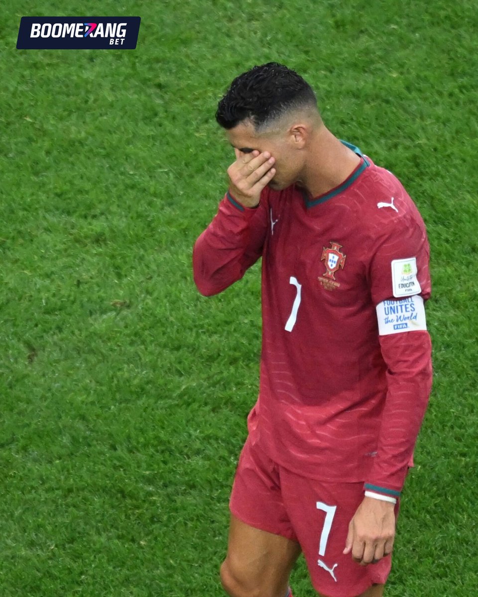 Boomerang_SB's tweet photo. 🇵🇹 Cristiano Ronaldo is the only forward to play 500+ minutes across the 2022 and 2026 World Cup tournaments without successfully dribbling past an opponent. https://t.co/dkb0CMb9Q5