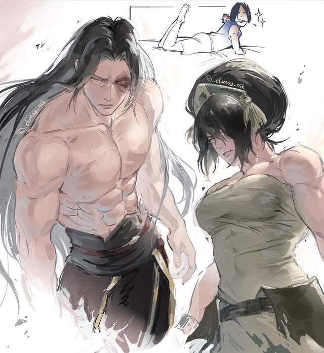 adelyzu's tweet photo. They suit each other so well #zutoph #zuko #toph #atla https://t.co/ChhBue4hL0