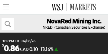 yes_kiko's tweet photo. The reason I’m watching NRED is the same reason traders watch momentum names: price is moving. 

#omegle #nolimits #StarAcademy $NMRA $AHMA $CRVO https://t.co/B9ZASh730s