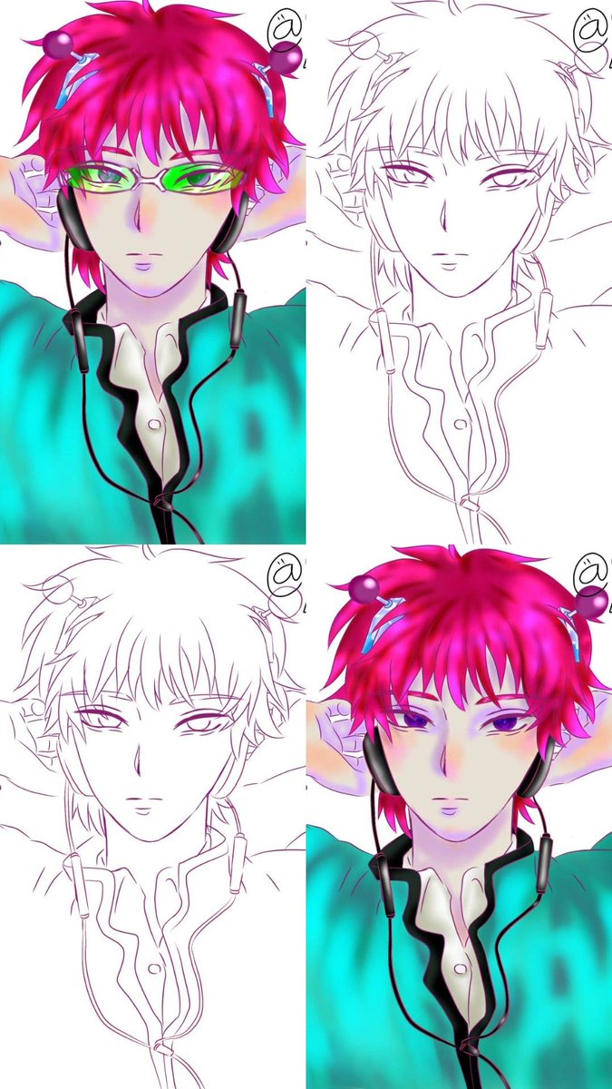 m_yurei's tweet photo. Fanart of Saiki Kusuo 

#saiki https://t.co/9ZtHiNEBYN