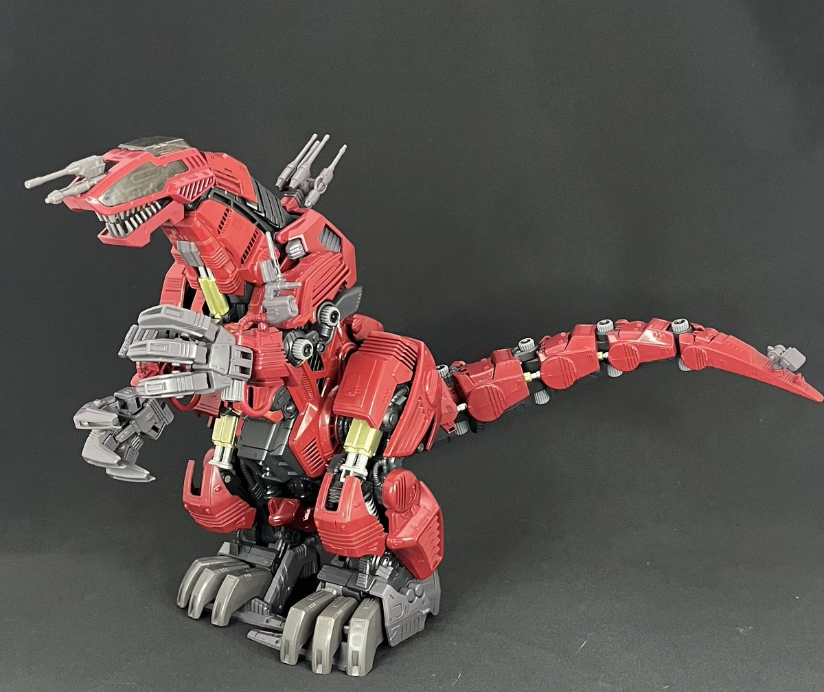 003_amx's tweet photo. #ゾイド

AZデスザウラーをリペイントしてブラッディデスザウラーを製作しました！！

ノリと勢いでなんだかんだ今日中に仕上がりました https://t.co/AkREMdUyxv