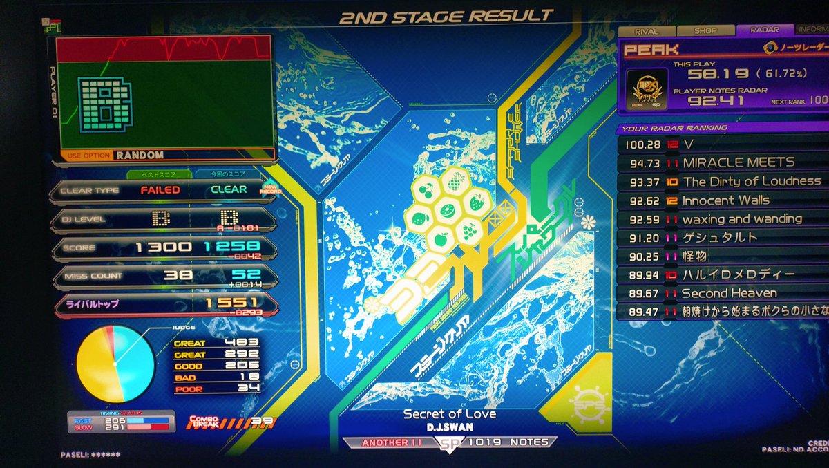 SecondaryTom's tweet photo. 昨日プレイし過ぎて握力が虚無😫
少しだけプレイ✩11 クリア1曲！
・Secret of Love

今日は七夕なので、織姫神社の写真でもどうぞ🎋 https://t.co/573sRhBmGi