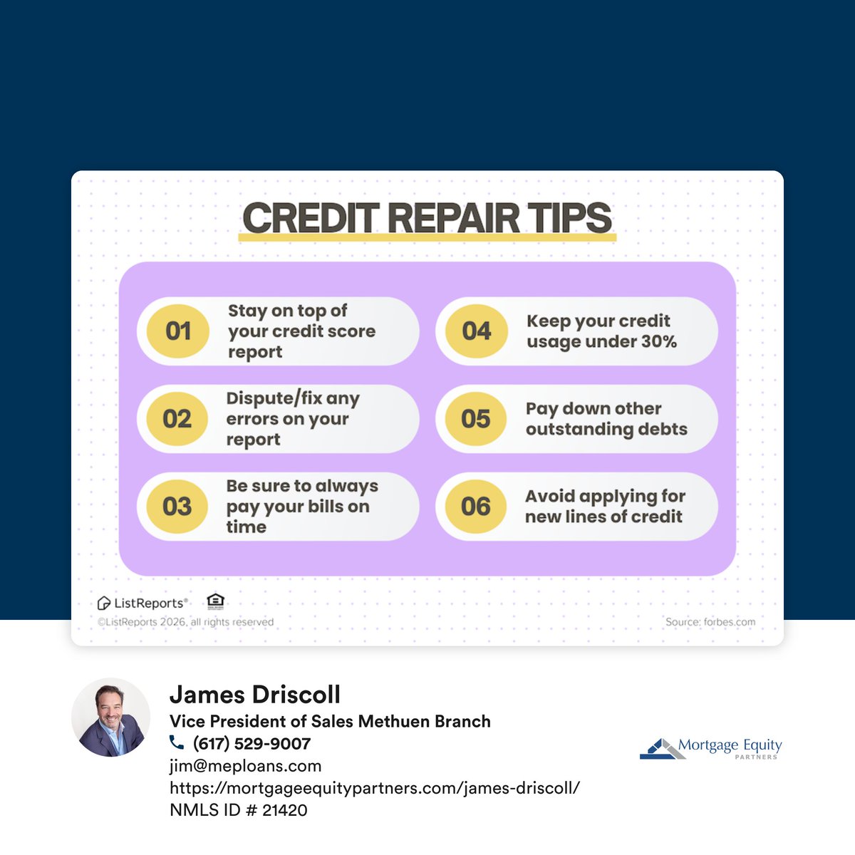 Financewithjim's tweet photo. Your credit score isn't just a number; it's one of the key factors lenders use to evaluate your mortgage application. 📊🏡 The stronger your credit profile, the more options may be available to you when it's time to buy a home. Even if homeownership isn't in your immediate plans, taking steps to improve your credit today can help set you up for success down the road. If you have questions about how credit impacts the mortgage process, send me a message and let's chat! #thehelpfulLO #finances #lo070726 #realestate #dreamhome