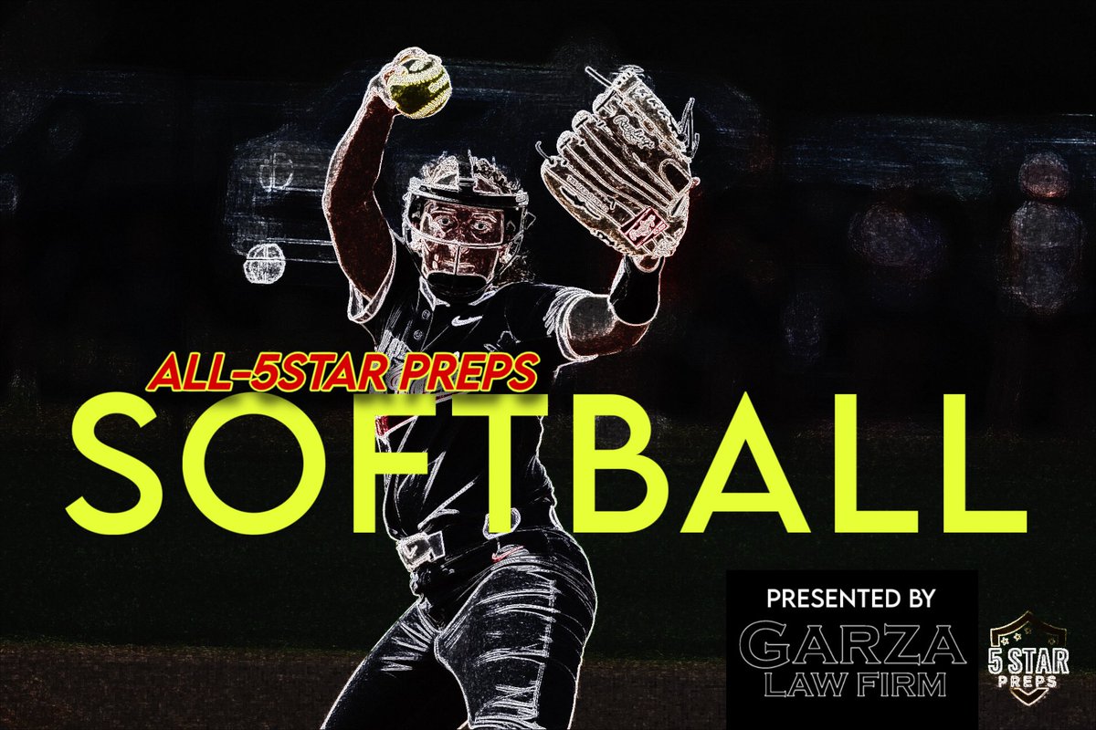 5StarPreps's tweet photo. 2026 All-5Star Preps Softball Teams
presented by @GarzaOnTheLaw 

FREE ⤵️ https://t.co/JqD6YFzxok https://t.co/sP0LTVOsY1