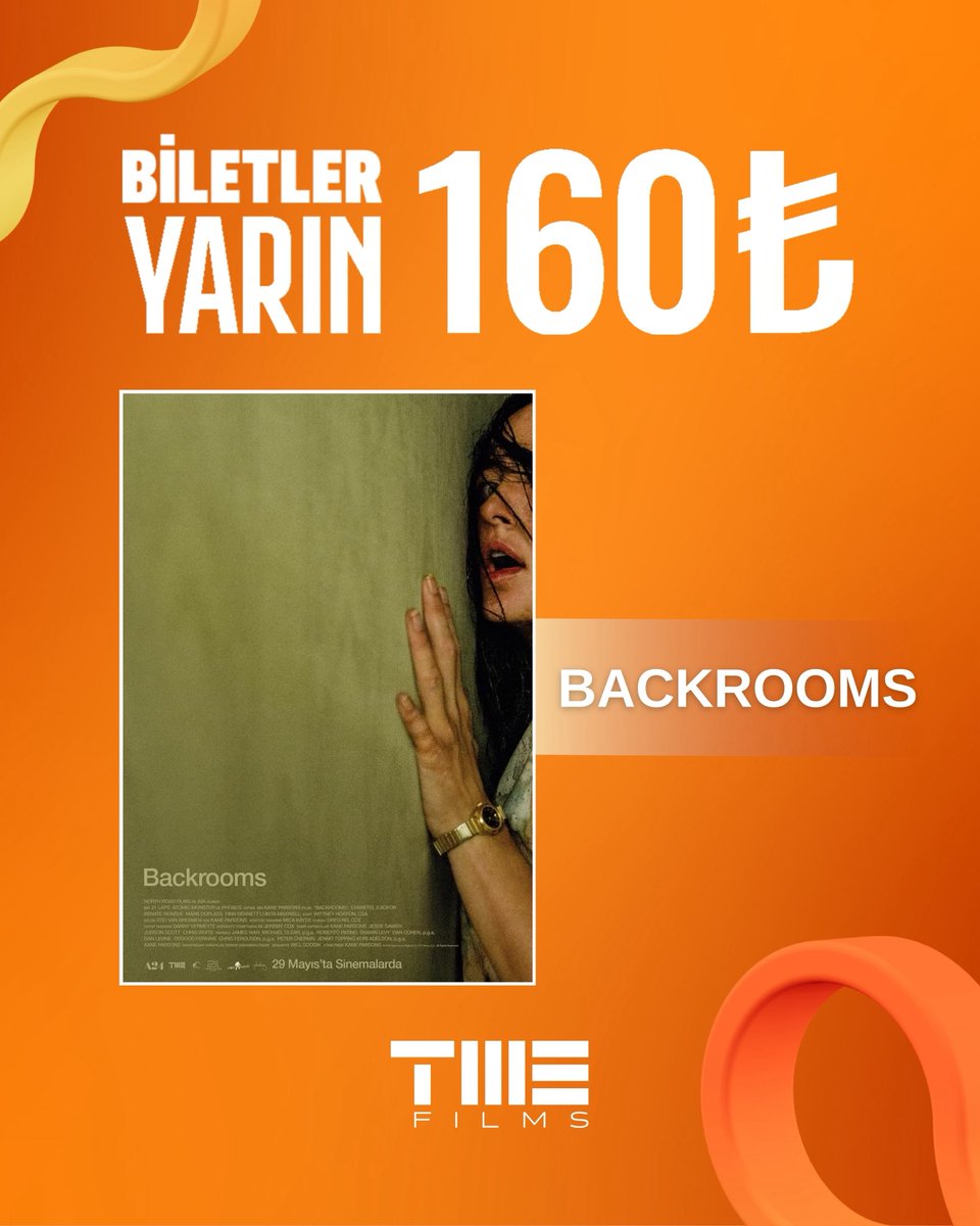 TMEfilmleri's tweet photo. Haftanın favori sinema günü geliyor! Supergirl, Bacrooms ve Örümcek-Adam: Eve Dönüş Yok biletleri yarın sadece 160 TL. #Supergirl #Backrooms #SpiderManNoWayHome https://t.co/ZhPJSPrzFA