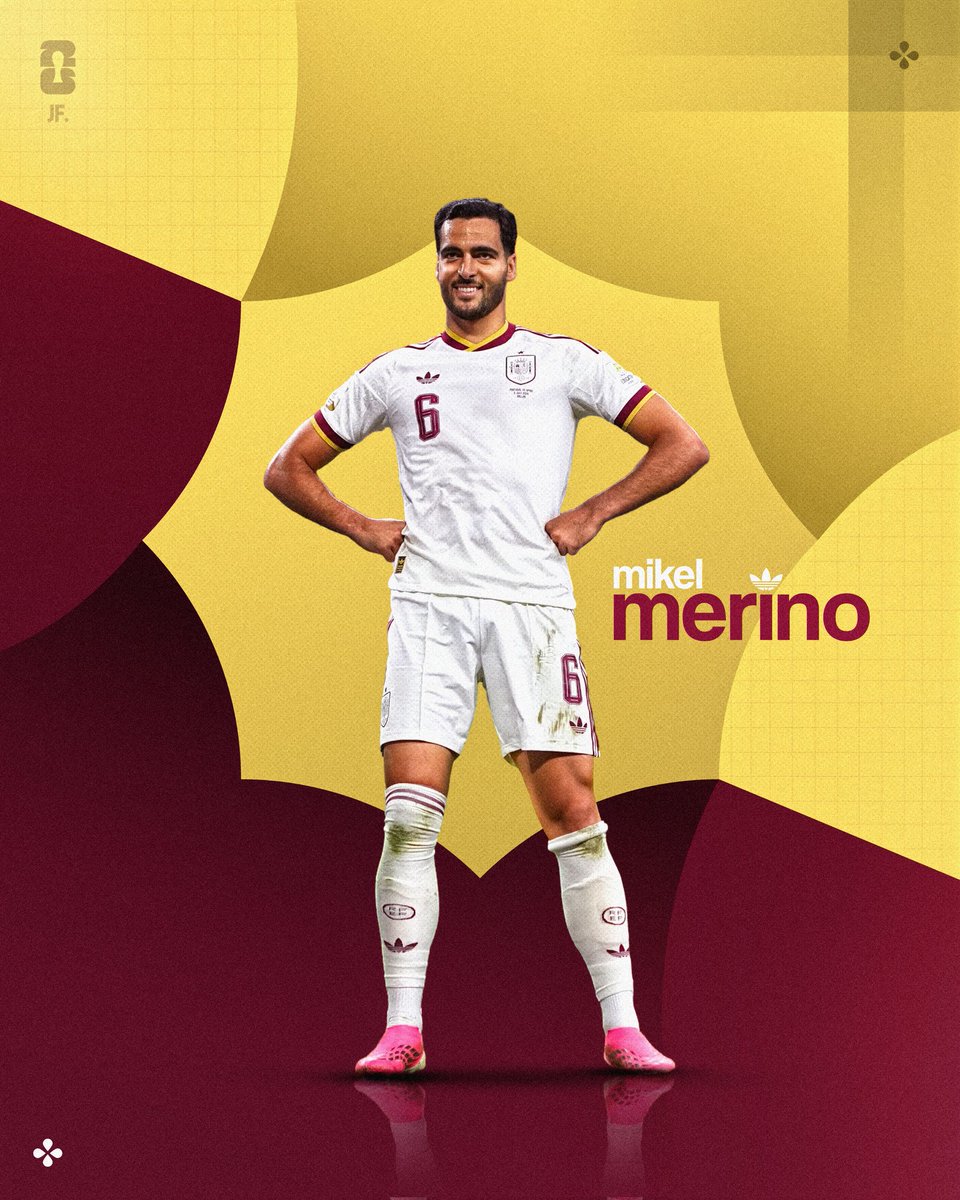 fry_design1's tweet photo. Spain leave it late as Mikel Merino scores a clutch goal to beat Portugal! 🇪🇸⚽

@mikelmerino1 | @SEFutbol 

#merino #spain #goal #worldcup #fifaopeneronzee5 https://t.co/kwTXE2GbrC