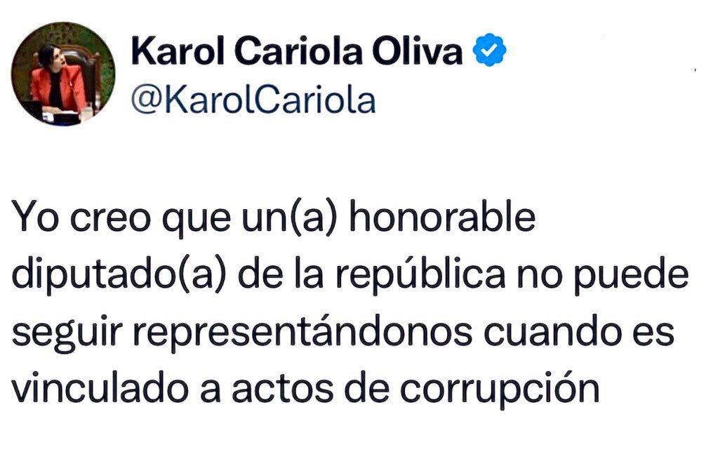 CiudadanZero's tweet photo. Y cuando renuncias?

Srta Cariola!!! https://t.co/BOVL4NK6yh