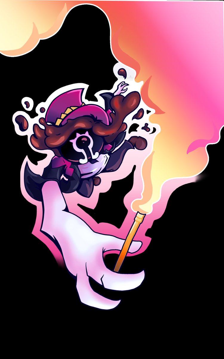 haroovitnir's tweet photo. @Remina_Ink 
Had to get you back for that attack >:3
Why is Monite so fun to draw!?! https://t.co/HfMMRpvMpa