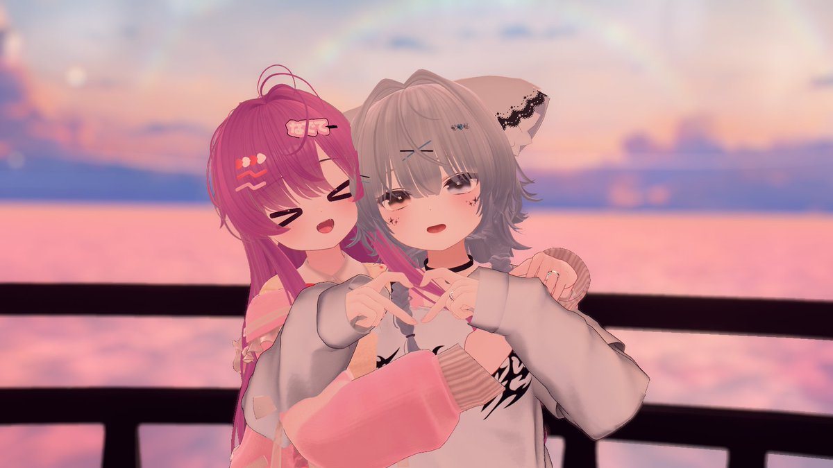c1der_VRC's tweet photo. @VRC_Rakucha とお砂糖になりました～～～！！
よろしくねん！！！
フレ+とかToNとかにも変わらずいると思うのでみんなも今後とも仲良くしてね！！！！ https://t.co/f3izrzHFGq