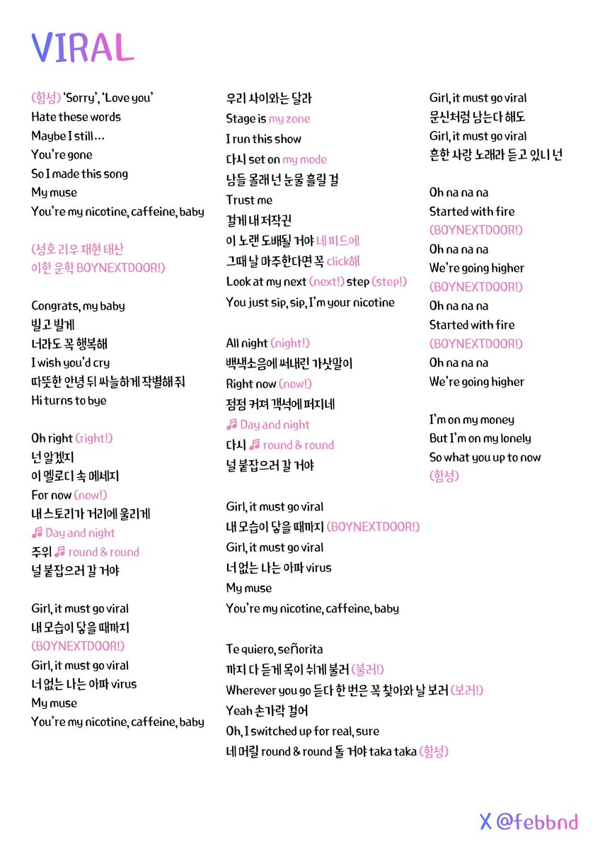 febbnd's tweet photo. [ 보넥도 콘서트 응원법 정리.zip ] 📂

데뷔곡부터 정규앨범 곡들까지 다 있습니다!
타래로 이미지랑 PDF 모두 달아둘게요 ♡
(MJHHH 등 비공식 응원법도 포함)

다들 더위 조심하시고 즐거운 콘서트 되세요 ☀️ https://t.co/2msxtu8088