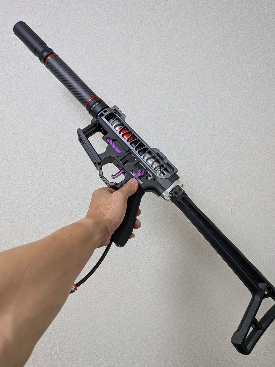 RMACustomLab's tweet photo. @Mancraft_ASG のレシーバー、PDIKユニットを組んだデモ機です😊
近日、水中ぶっこみで動作確認しますよ🔥 https://t.co/r7GPxlEmkM