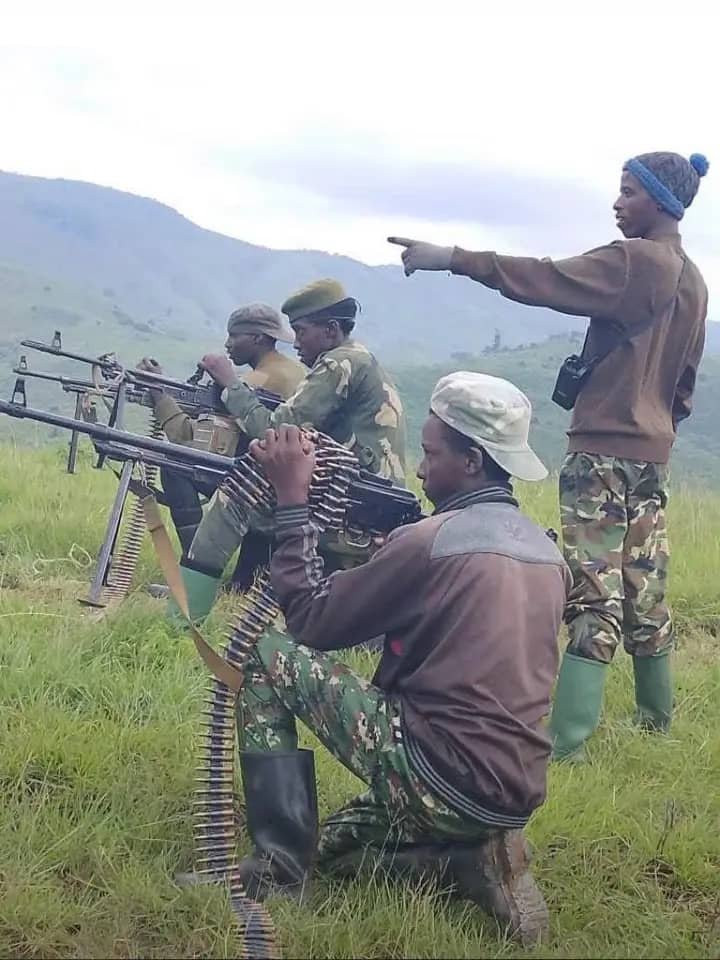 Marc816909's tweet photo. #Fardc quand les soldats mangent bcp alors ils doivent perde la competence de combattre avec le #M23 ,les #Fardcs doivent arreter de manger comme des chimpanzés .dans leurs camps deserter les KAKA sont partout ,le petit position de Mulima est rempli de Kaka on dirait une fausse. https://t.co/s0pIAenxmJ