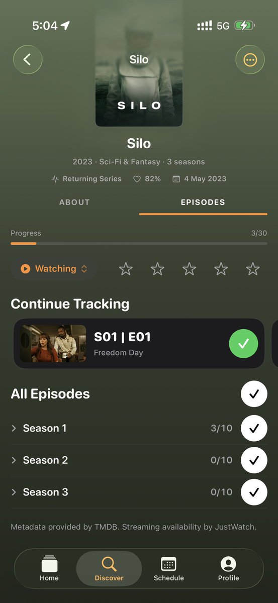 Saadbuild's tweet photo. تحديث على تطبيقي tvt 

- تم اضافة بعض الواجهات مثل tv time وتحسين السلاسه
- اضافة صفحة للحلقات للقادمة مع تواريخها 
- اضفت مشاهدة وتسجيل الحلقه اكثر من مره
- صفحة تفاصيل الحلقه تم اضافتها https://t.co/wXPeLQB5p0