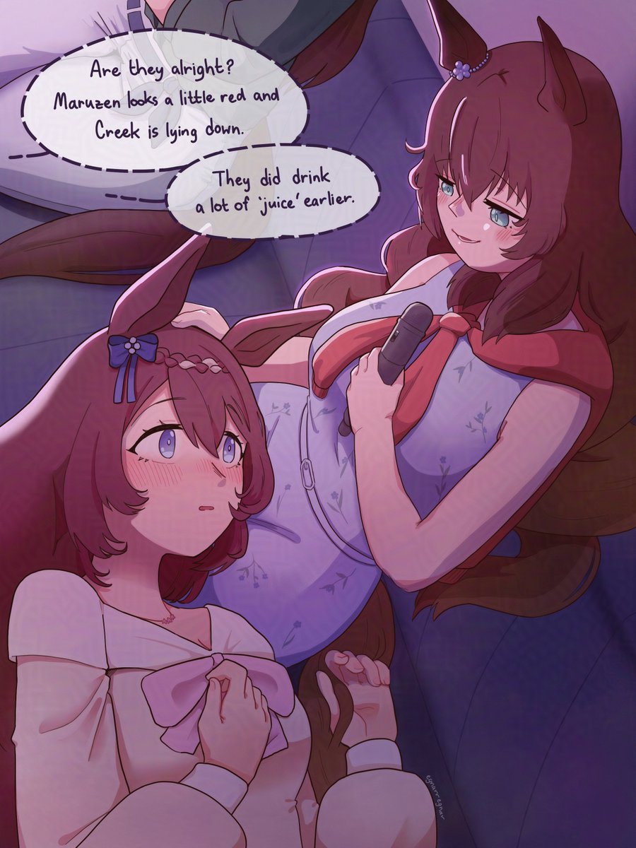 egnarregnar's tweet photo. #marucreek commission by anon!

creek finally being pampered AND sung a love song? ohohoho I had so much fun with this. https://t.co/O61Os3vsA3