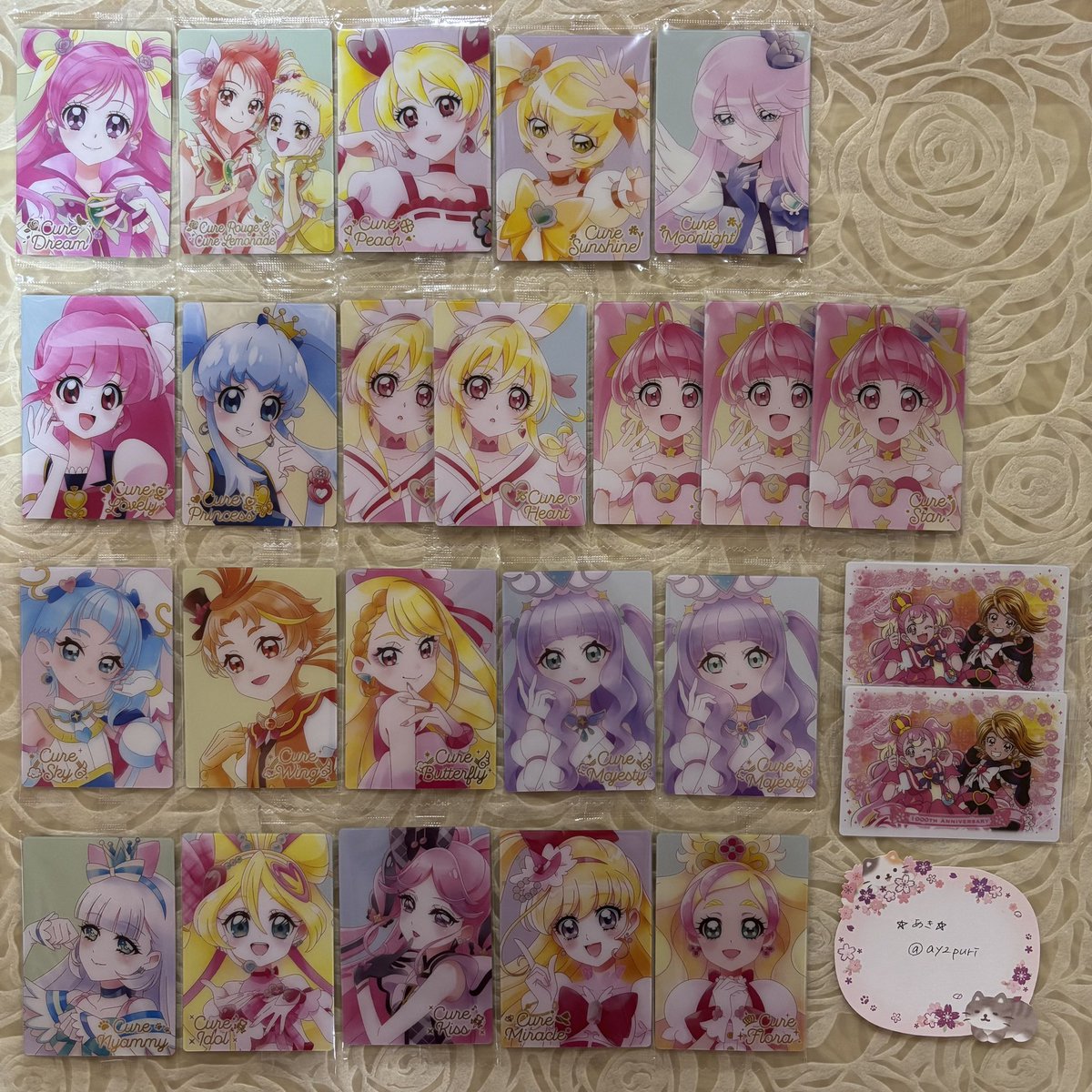 ay2puri's tweet photo. プリキュア ウエハース 交換 譲渡

出⇒画像3～
求⇒画像2 (各1)

＊条件は画像1
＊纏めての方優先
＊初回ﾘﾄﾘﾝ必読 https://t.co/JmWOhwD01m