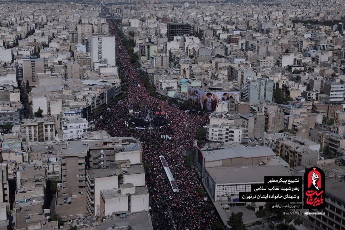 ejmalrai's tweet photo. These images stunned leaders in the region and around the world, and closed the door on the fantasy of externally engineered 'regime change' in Iran. They were a lesson for Donald Trump, but even more so for benjamin netanyahu, whose reading of Iran proved astonishingly shallow and infantile. His assassinations killed men, not meanings. The bodies disappeared, but their souls remained alive in the hearts of Iranians, feeding the very revolutionary spirit America and Israel believed they could extinguish.