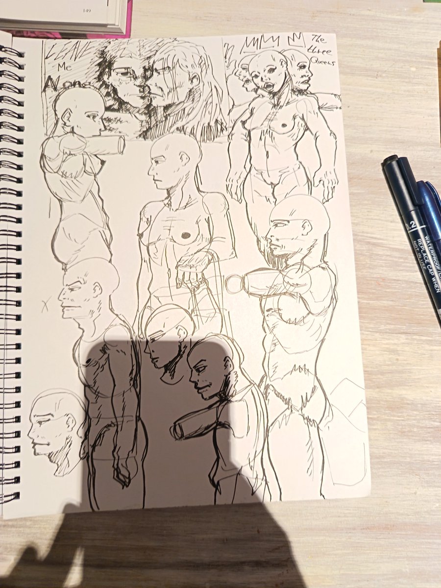 Slave2drawing's tweet photo. Practiced more, need to practice more with the human body (I'm kinda ass at it) #art #artists https://t.co/lLzG2f2Vgl