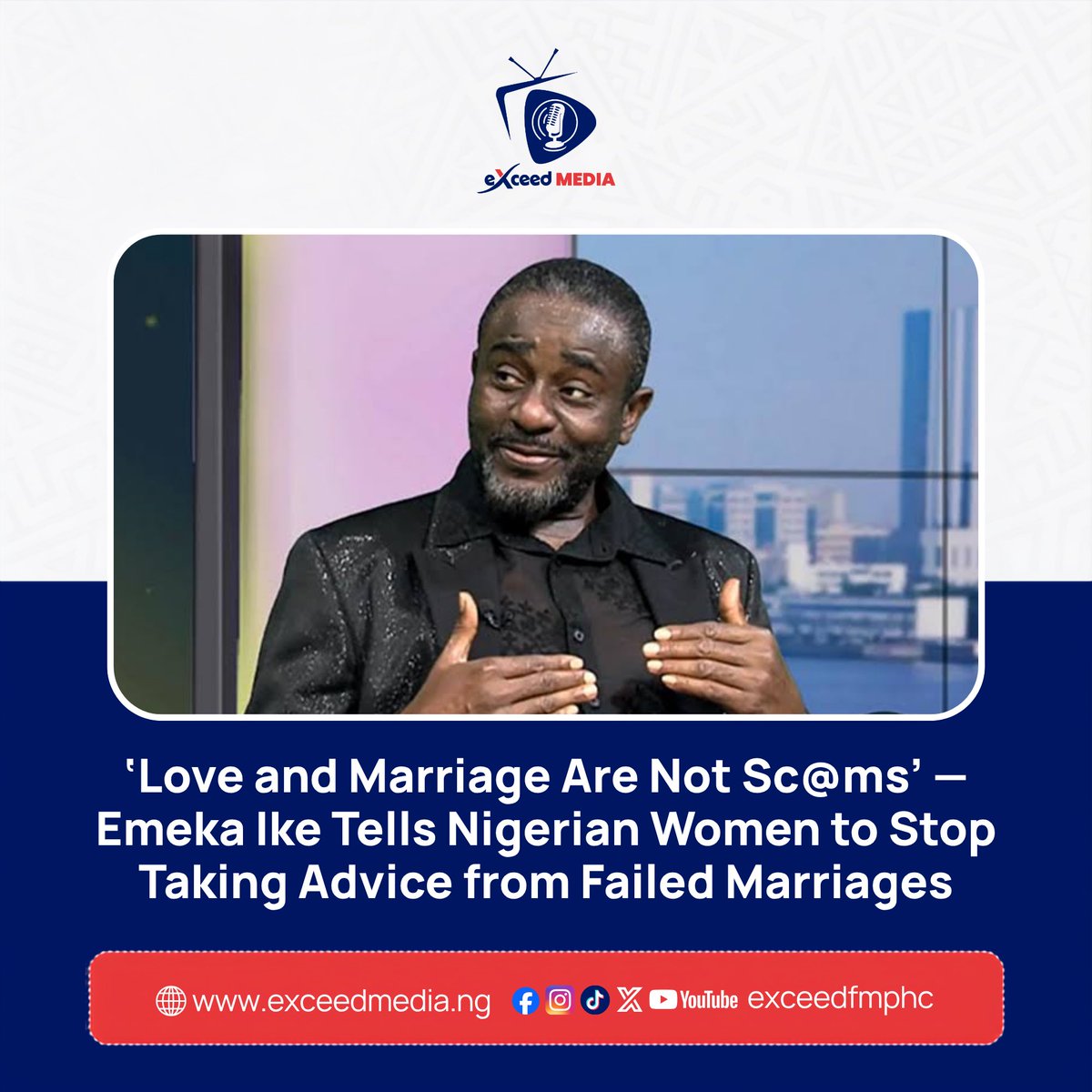 exceedfmphc's tweet photo. 🎬 #EntertainmentBuzz

🎓 Portable is heading back to Kwara Polytechnic to study Business Administration.

💍 Emeka Ike says love &amp; marriage aren’t scams—and warns against taking relationship advice from failed marriages.

😂 Which slide got you talking? 👇 https://t.co/ChH6zRH9j4