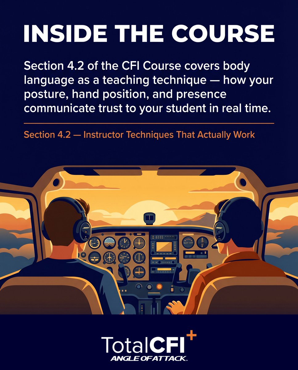 angleofattack's tweet photo. Your hands say more than your words ever will.
Grip the controls — they feel it. Let go — they feel that too.
#CFI #flying #aviation #studentpilot #learntofly
Get it free → https://t.co/suZImqR2Gk https://t.co/kuDLlBn0wZ