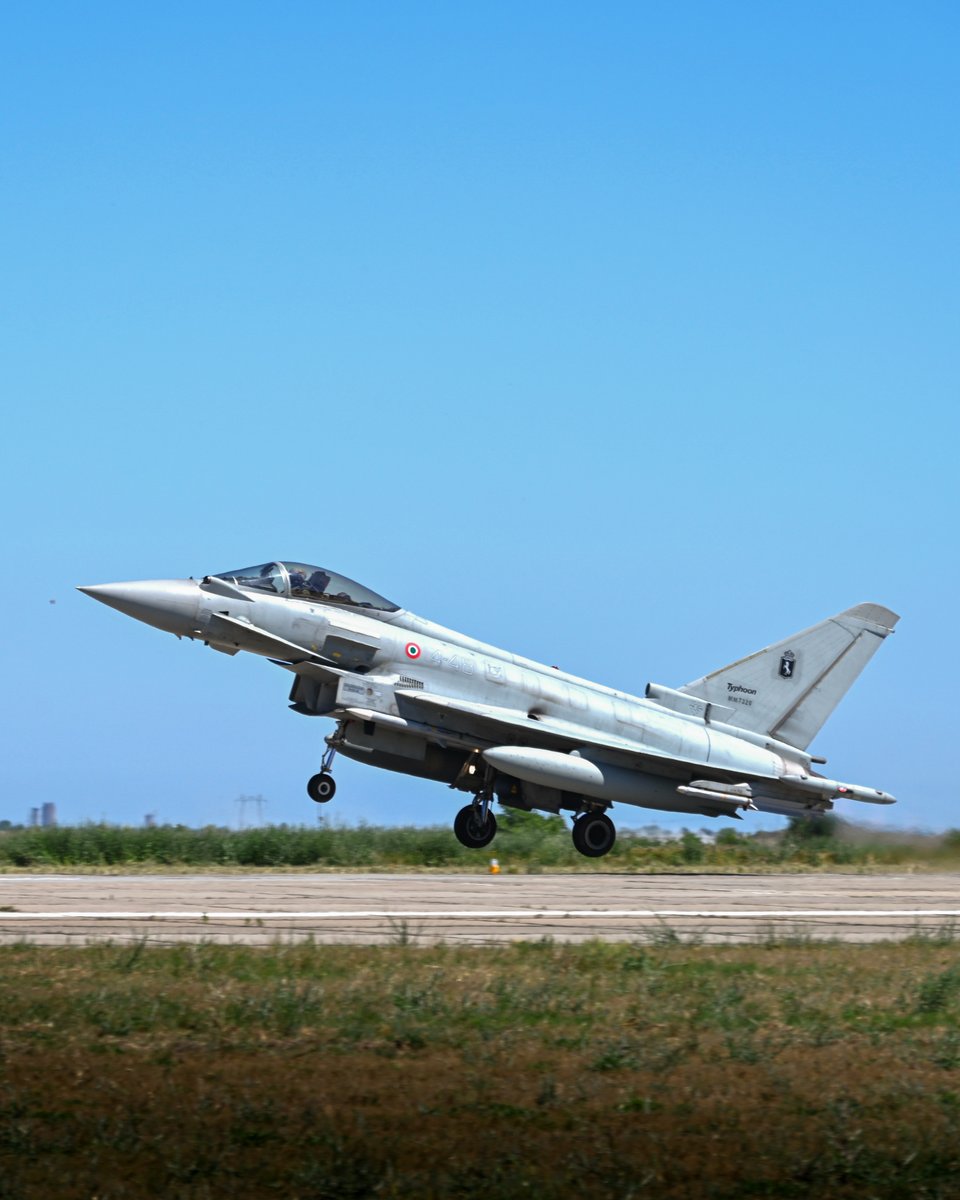 NATO_AIRCOM's tweet photo. Busy days across European airspace ✈️

From the High North to the Black Sea region, NATO Quick Reaction Alert (QRA) aircraft have scrambled on multiple occasions in recent days to identify aircraft and drones flying close to NATO airspace.

Among the latest intercepts:
🇳🇴 F-35s from Evenes Air Base scrambled to identify a Bear-F flying close to Norwegian airspace.
🇮🇹 Eurofighters deployed on NATO's enhanced Air Policing mission in Romania scrambled to identify drones flying close to Romanian airspace.

NATO Air Policing missions and national QRA assets remain ready around the clock to protect the airspace of one billion people across the Alliance.