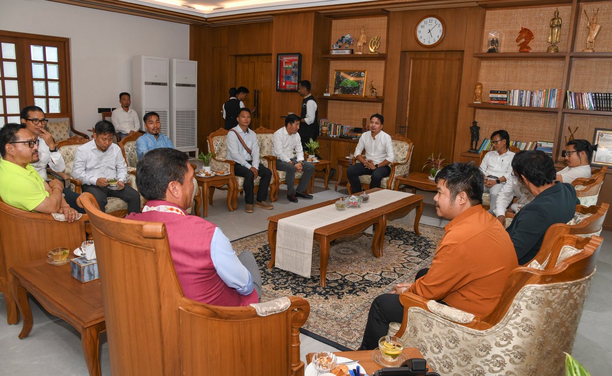 PemaKhanduBJP's tweet photo. I proudly welcome the youth representing the diverse tribes of our State who have joined the BJP. Their coming together reflects the spirit of unity in diversity and a shared commitment to serve Arunachal Pradesh and the nation.

Hon’ble Prime Minister Shri @narendramodi Ji has always believed that India’s youth are its greatest strength and has consistently encouraged young people from every background to step into public life and become partners in nation-building.