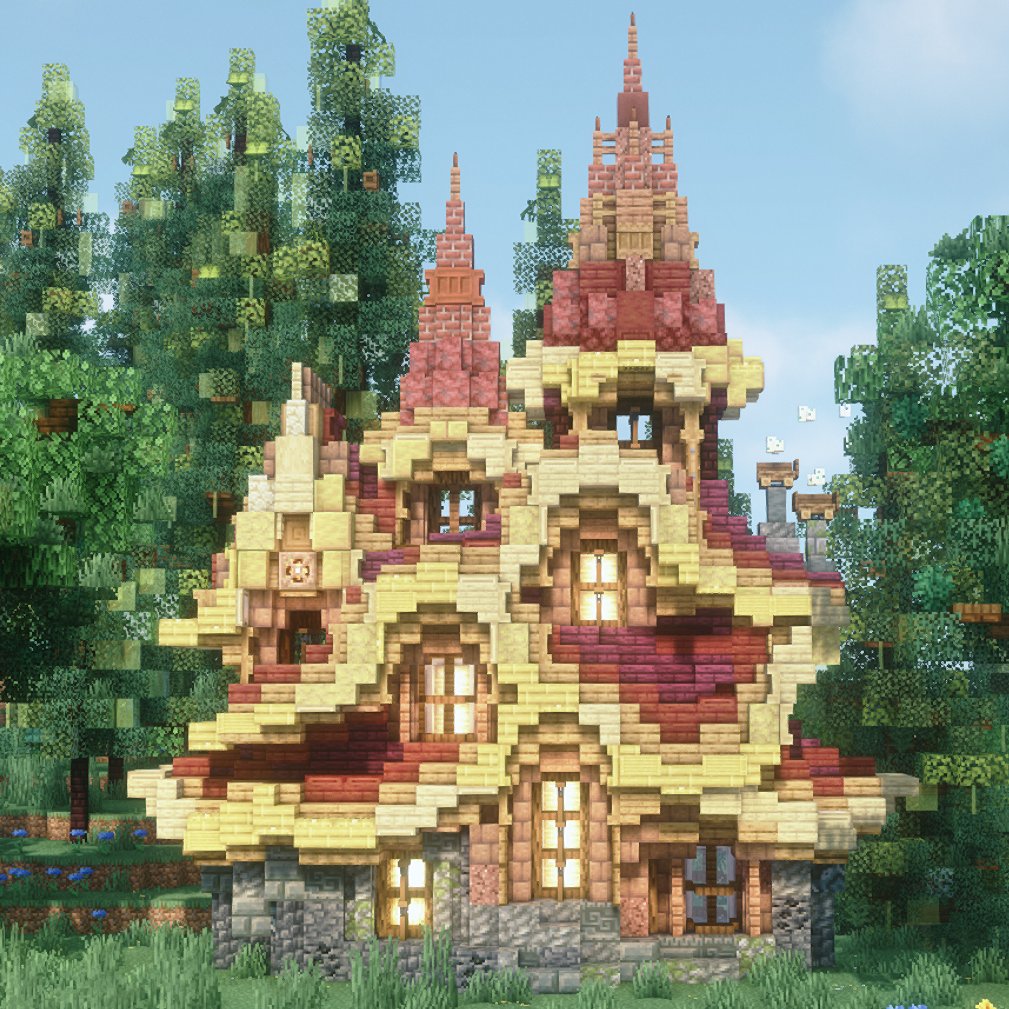 _amane734's tweet photo. #minecraft #minecraftbuilds https://t.co/7QQnNymHFR