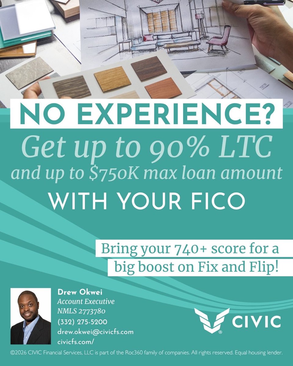 _whatsuphomes_'s tweet photo. 💬 Comment "START" if you're ready to explore your first investment, or send me a DM to see if you qualify!

📞 Let's build your real estate portfolio together.
NMLS 2273780

#RealEstateInvesting #FixAndFlipLoans #FirstTimeInvestor #DSCRLoans #RealEstateFinance https://t.co/tEMtnq4dTa