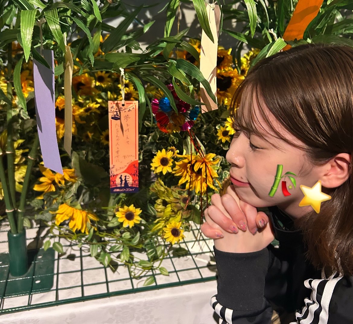 raimuchandaooo's tweet photo. 滑り込み七夕🎋⭐️！みんなお願いごとした？私は毎年面白くなりたいと願いっているよ。 https://t.co/ZECrbjkHIS