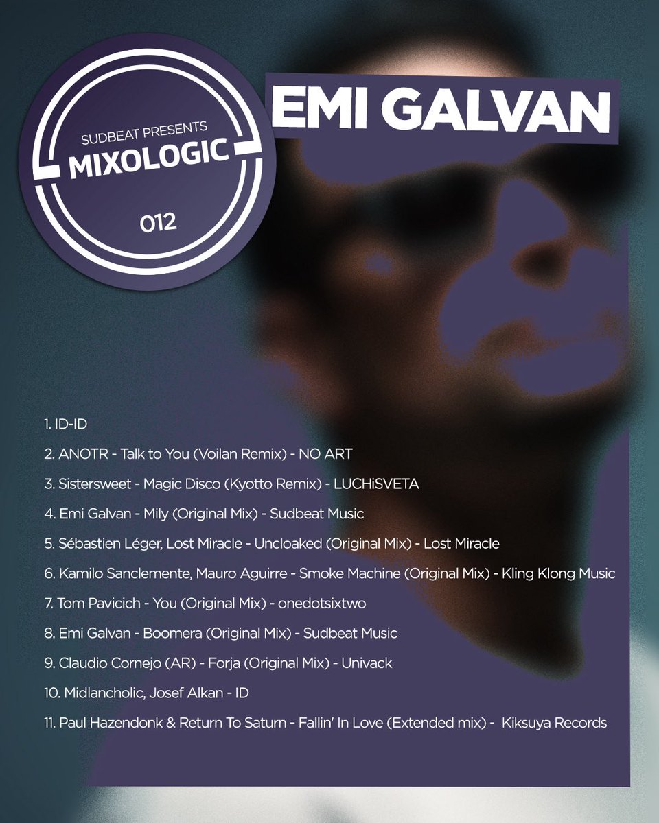 sudbeat's tweet photo. 🎛️ MIXOLOGIC is a space where artists reveal their essence as DJs, showing the sounds that inspire them and weaving together exclusive tracks and new discoveries to transform a mix into a seamless journey.

No distractions. No shortcuts. Just flow.

https://t.co/Cgvy9rrEIu https://t.co/zoNxCz0lDJ