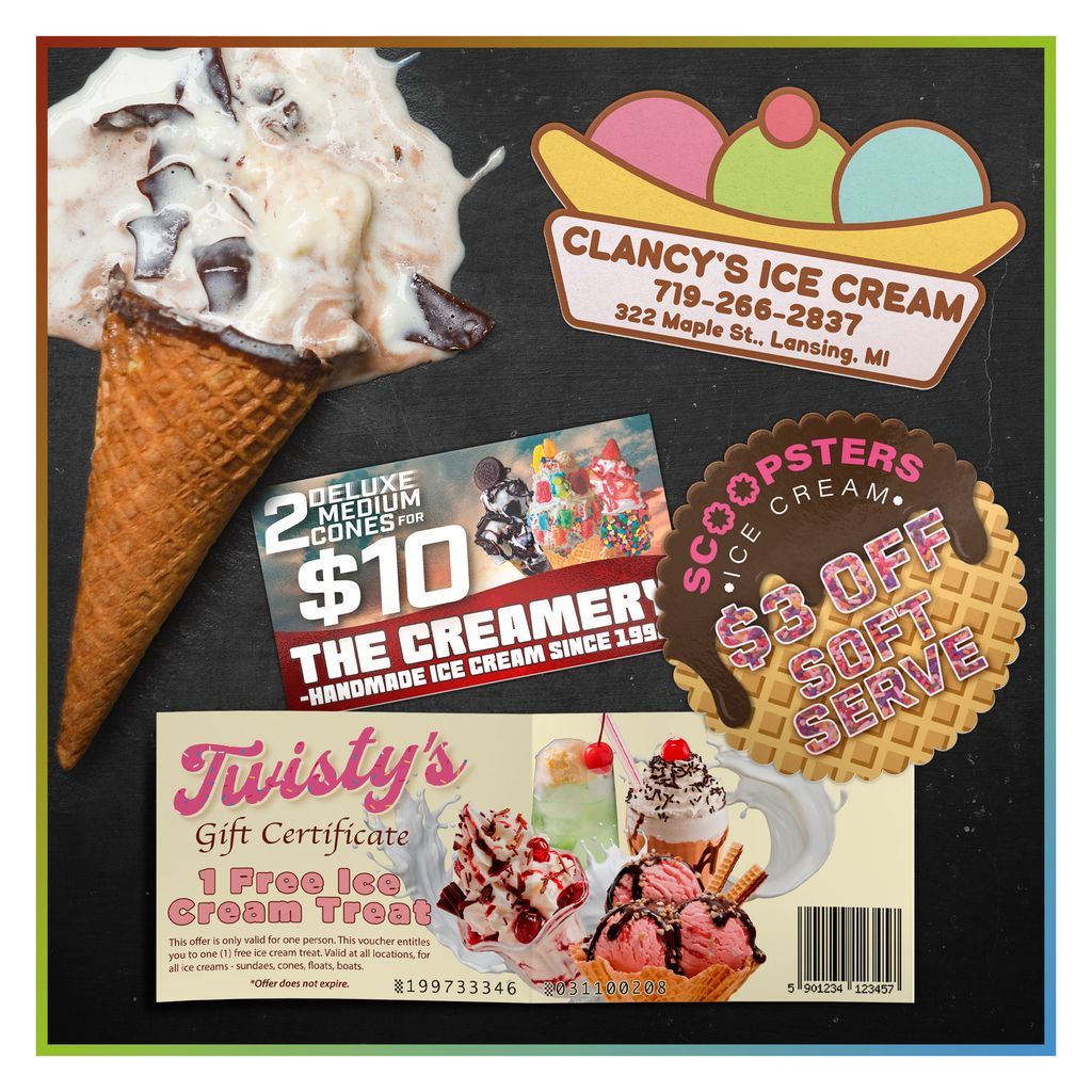 BRDPrinting's tweet photo. We think there's almost nothing better than great quality print, but ice cream comes pretty close. #offsetprinting #digitalprinting #michiganbusiness #smallbusiness #mailing #printshop https://t.co/oBrcCIKK9H