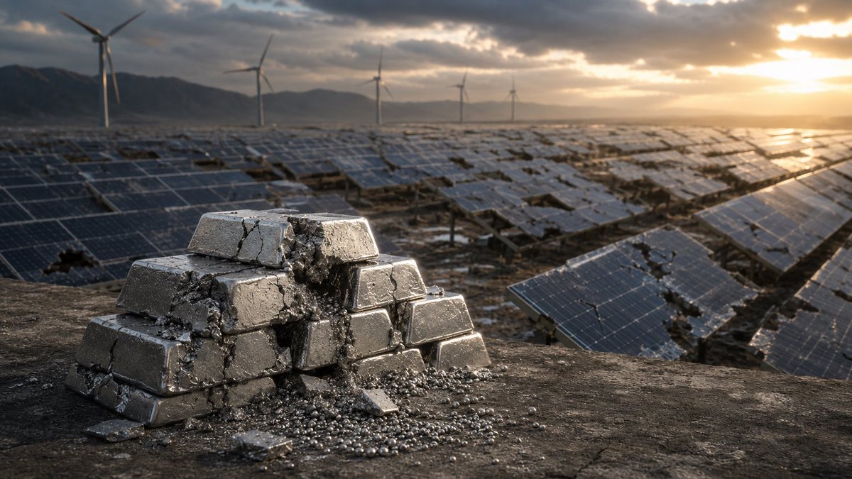 endCBDCplans's tweet photo. If you think there is enough silver to go green, you’re living in La La Land.  
The green transition does not have a silver plan. It has a silver assumption. https://t.co/jcdPFDPtna