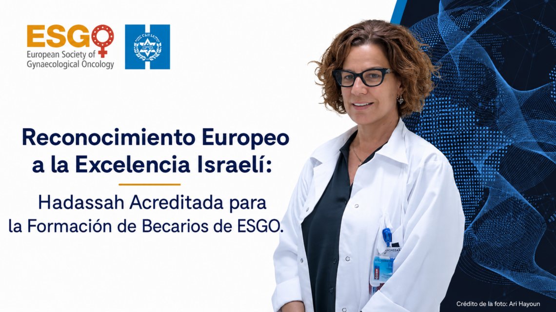 Itongadol's tweet photo. Reconocimiento europeo a la excelencia israelí: Hadassah acreditada para la formación de becarios de ESGO
Ver más: https://t.co/u3xhLXdhm1
#Hadassah @Hadassah #Israel @Israel #Innovation #Innvoacion https://t.co/1YNfTWLR0T