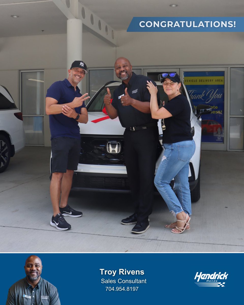 HendrickHondaNC's tweet photo. Come find your perfect fit✨
Shop 500+ new and used vehicles and enjoy no payments for 90 days. Visit the link in our bio to get started!
•
#honda #newcar #usedcar #charlotte #suv https://t.co/IFgCsCQqcP