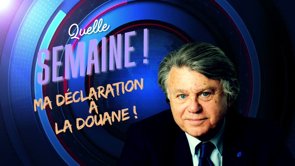 GilbertCollard's tweet photo. 🔴 Chers amis, chers ennemis, retrouvons-nous à 19h pour "Quelle semaine " sur ma chaîne #Youtube ! 
🚨 Ma déclaration à la DOUANE! 
✅Abonnez-vous pour recevoir une alerte à chaque nouvelle vidéo. 
https://t.co/Fuf51vutV5 https://t.co/MUFg74FV5i